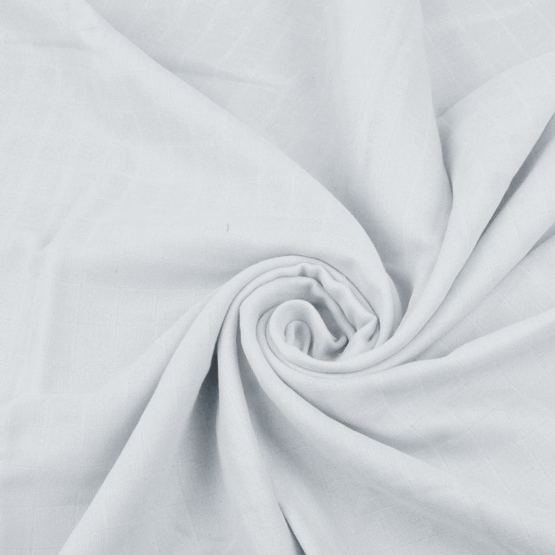 Bavlněná tetra mušelínová zavinovačka/osuška/deka 110x110cm PREMIUM - Světle šedá