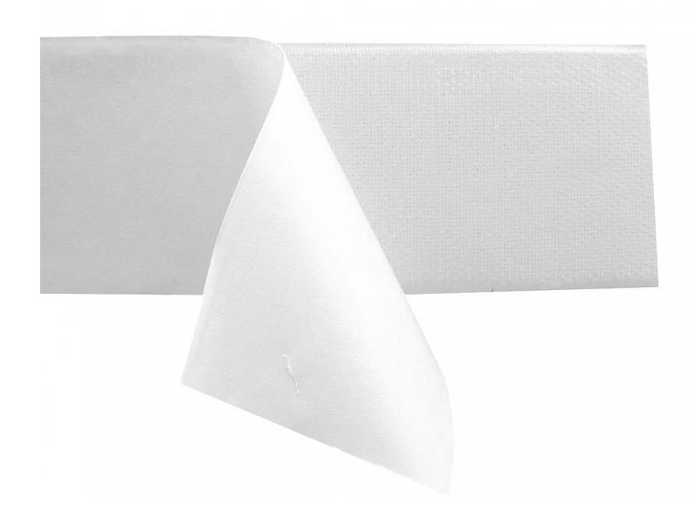 Suchý zip háček + plyš samolepicí šíře 30 mm (1m) - bílý