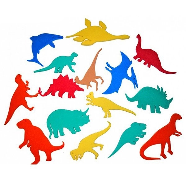 DENA Pěnové Denalepky DINOSAUŘI (8mm)