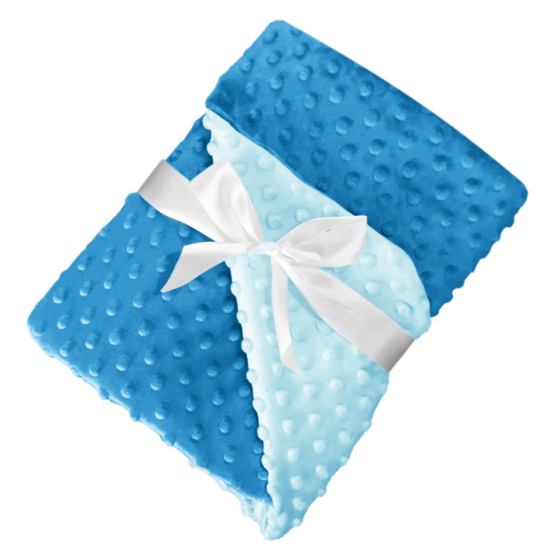 Deka MINKY dvojitá - aqua/Iceberg blue