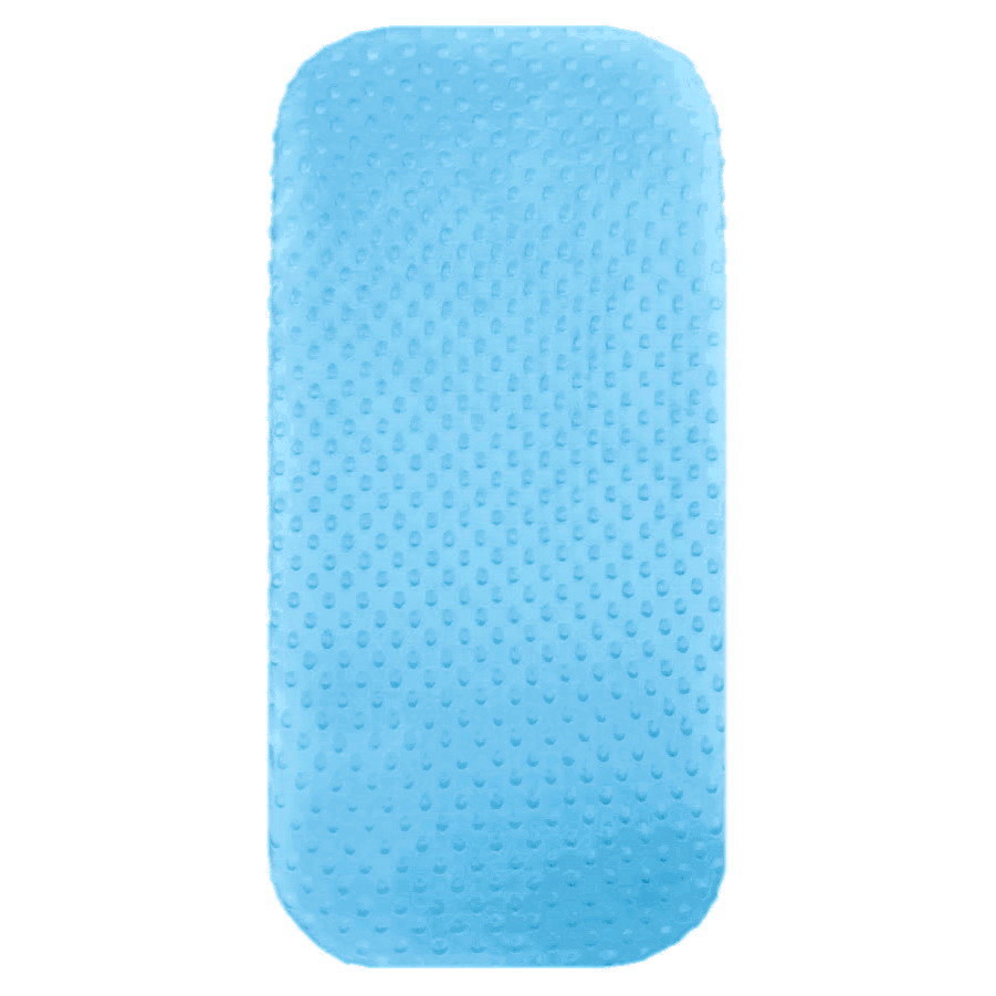 Prostěradlo do kočárku nebo košíku MINKY - baby blue
