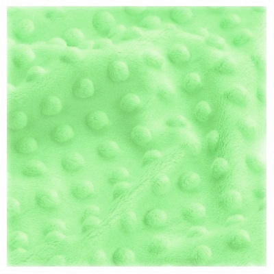 MINKY prostěradlo do postýlky 120x60 cm s gumičkou - světle zelené
