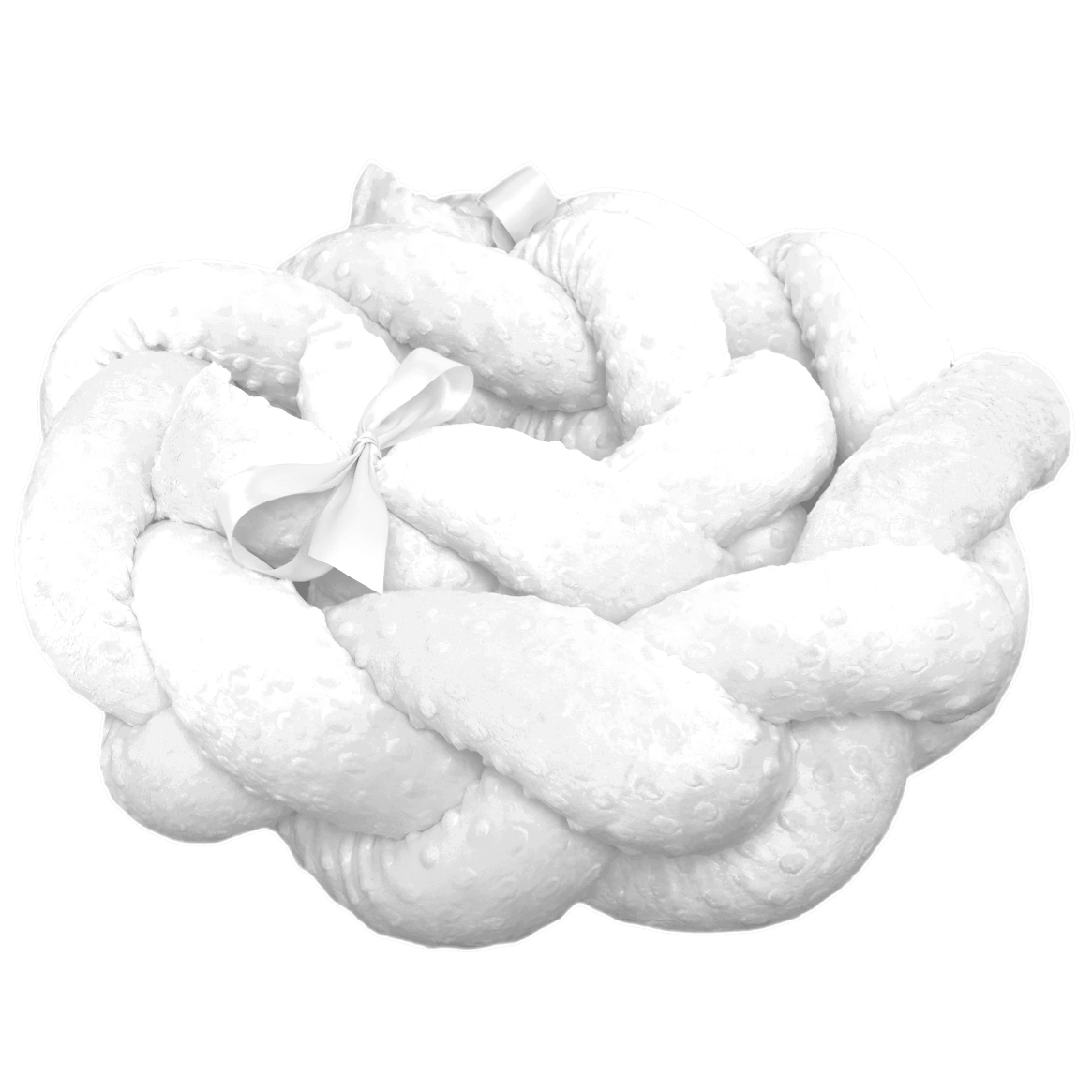 Copánkový mantinel MINKY délka cca 1,8 m - White