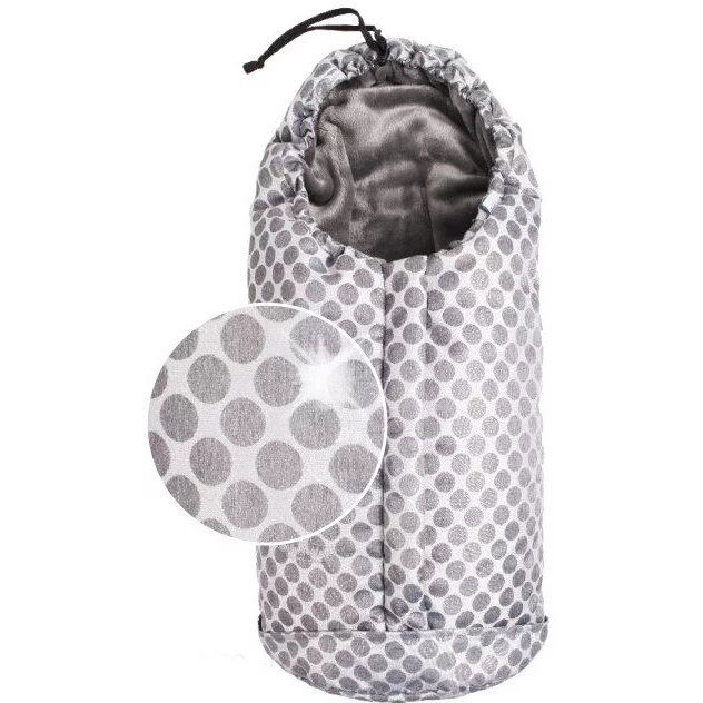 BABYMATEX Fusak do kočárku či autosedačky Pluto (délka 80cm) - Silver/Dark Grey
