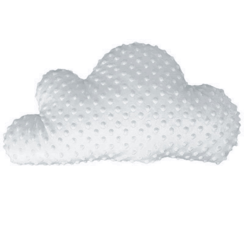Dekorační polštářek Obláček MINKY - Silver Grey