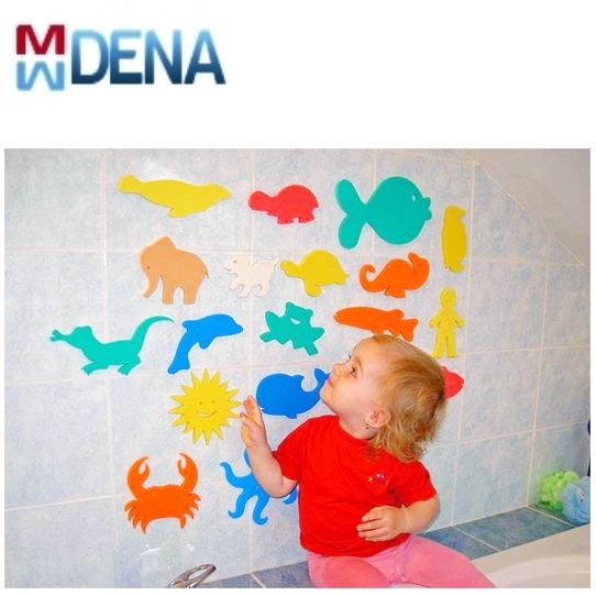 DENA Pěnové Denalepky VODNÍ SVĚT (8mm)