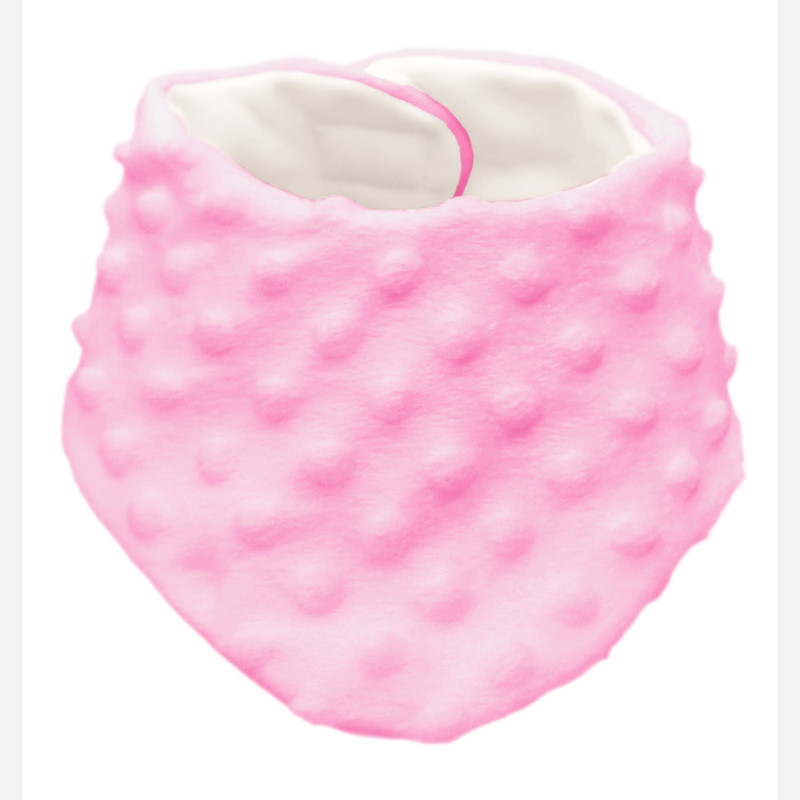Šáteček na krk MINKY - světle růžový