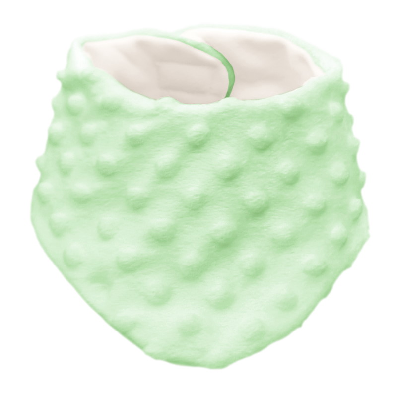 Šáteček na krk MINKY - světle zelený