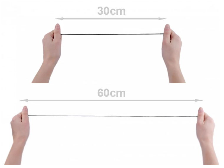 Kulatá pruženka Ø3 mm (1m) - světle béžová