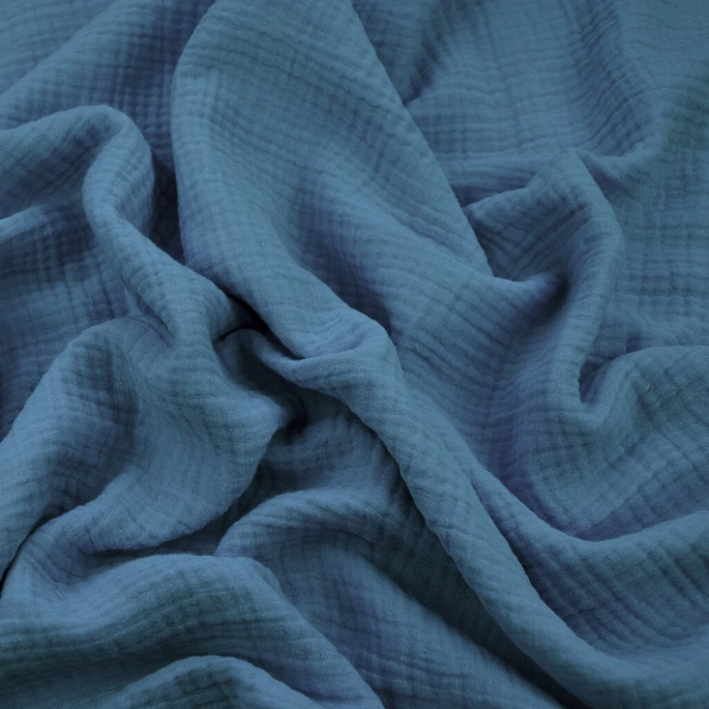 Mušelínová osuška velká (140x80cm) - Faded Denim