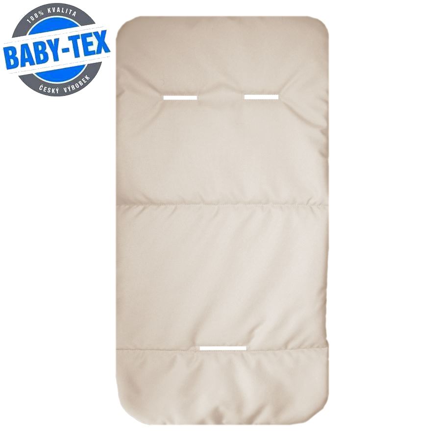 GOBABY Universální podložka do kočárku - světle béžová