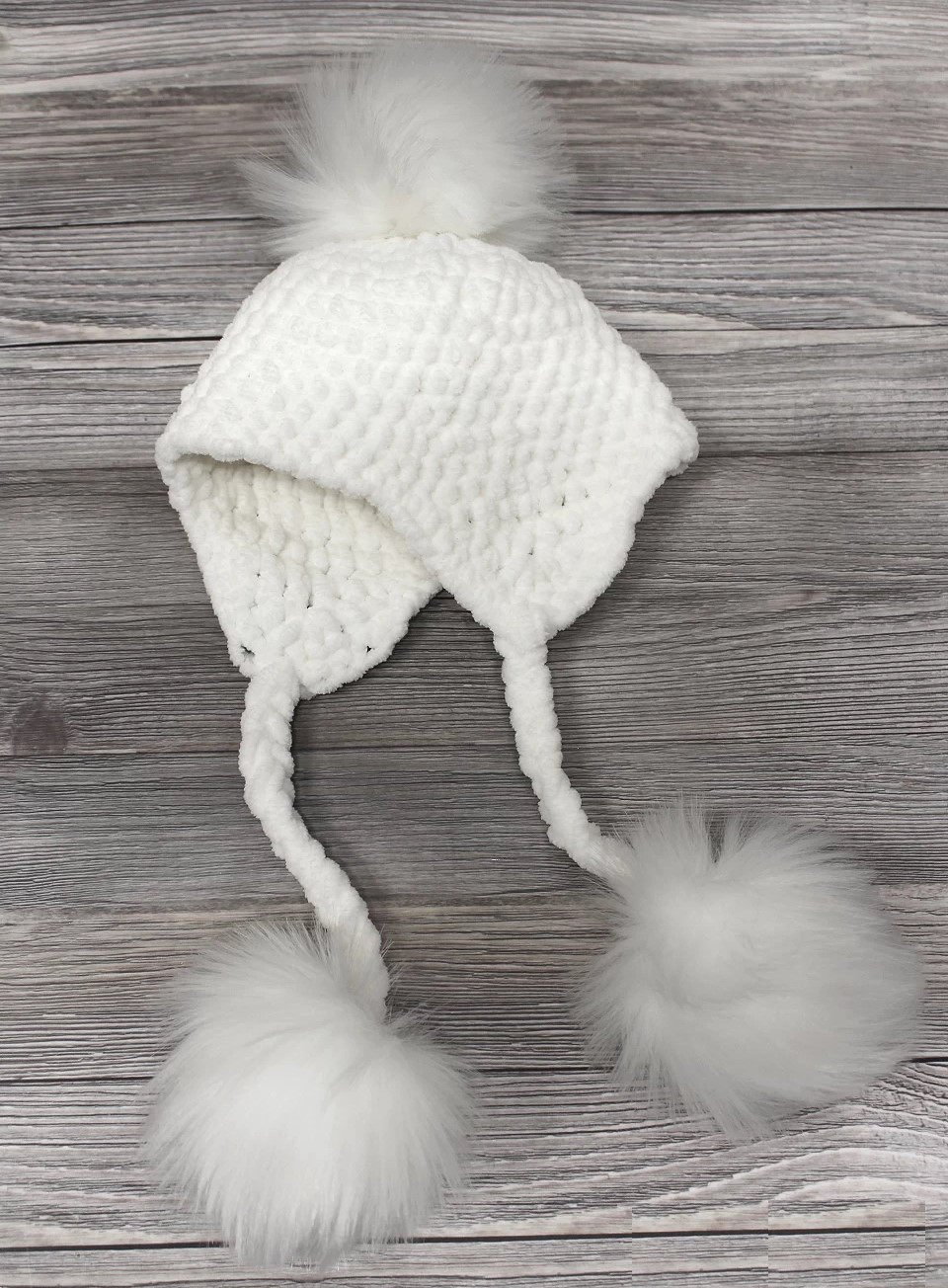 Dolphin Baby Pletací žinylková příze 100 g - krémová