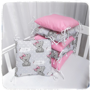 Polštářek na polštářkový mantinel do postýlky (NA ZAKÁZKU)