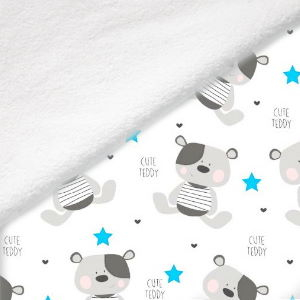 Cestovní přebalovací podložka - Cute Bear modrý