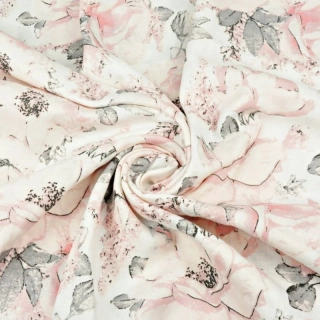 Mušelínová tetra osuška PREMIUM - Divoká růže