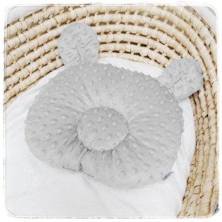 Stabilizační polštářek pro miminko MINKY - Glacier Grey