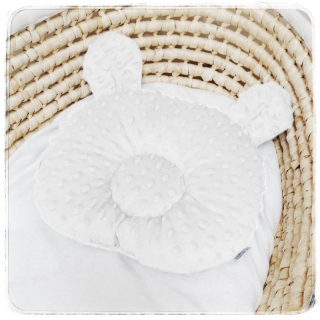 Stabilizační polštářek pro miminko MINKY - White