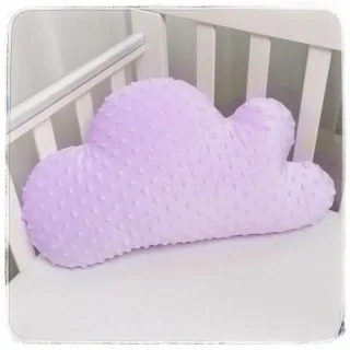 Dekorační polštářek Obláček MINKY - Lilac