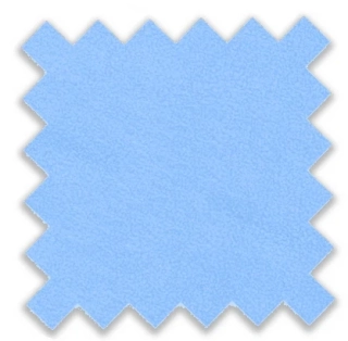 Metráž Micromoss antipilling fleece - Světle modrá 10 cm