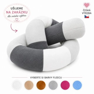 Fleecový relaxační válec délky 2 m - NA ZAKÁZKU (design dle Vašeho výberu)